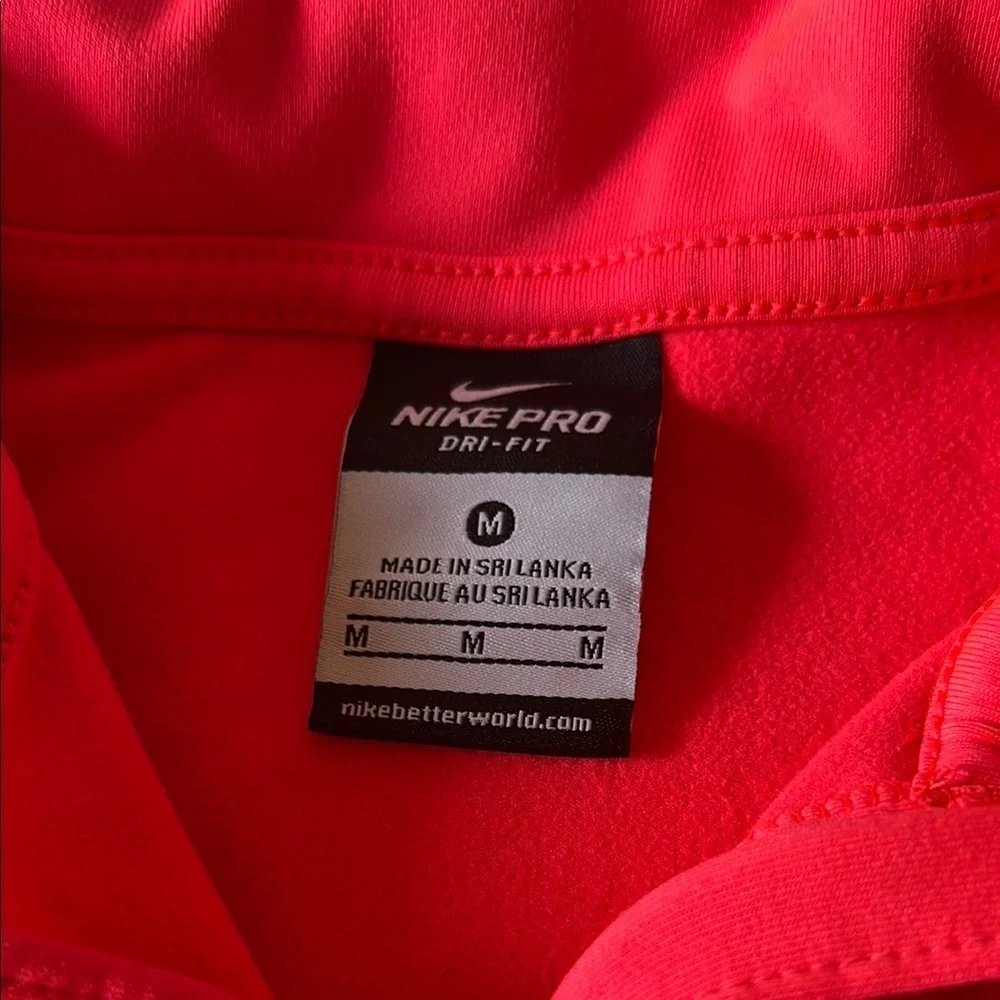 Nike Women's Long Sleeve Top - Bright Red